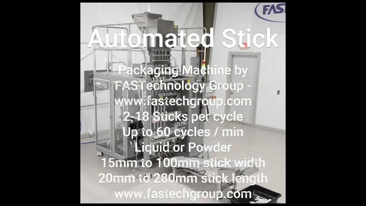 FASTechnology's tweet card. Automated Stick Packaging Quality & Reliability by FASTechnology...
