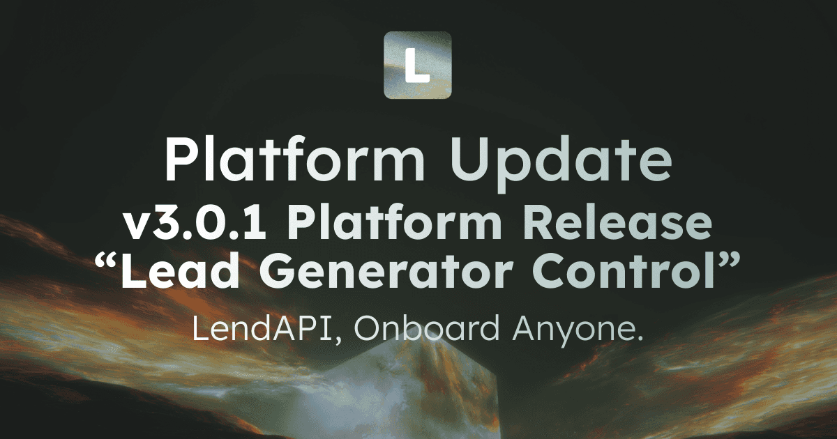 LendAPI's tweet card. At LendAPI, we empower banks and lenders with a multi-tenant, highly configurable platform that streamlines the account opening and loan origination process. Explore LendAPI today, and discover the...
