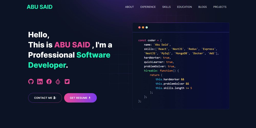 ModernCodeAI's tweet card. As a software developer, it's important to have a robust portfolio website that can display our...
