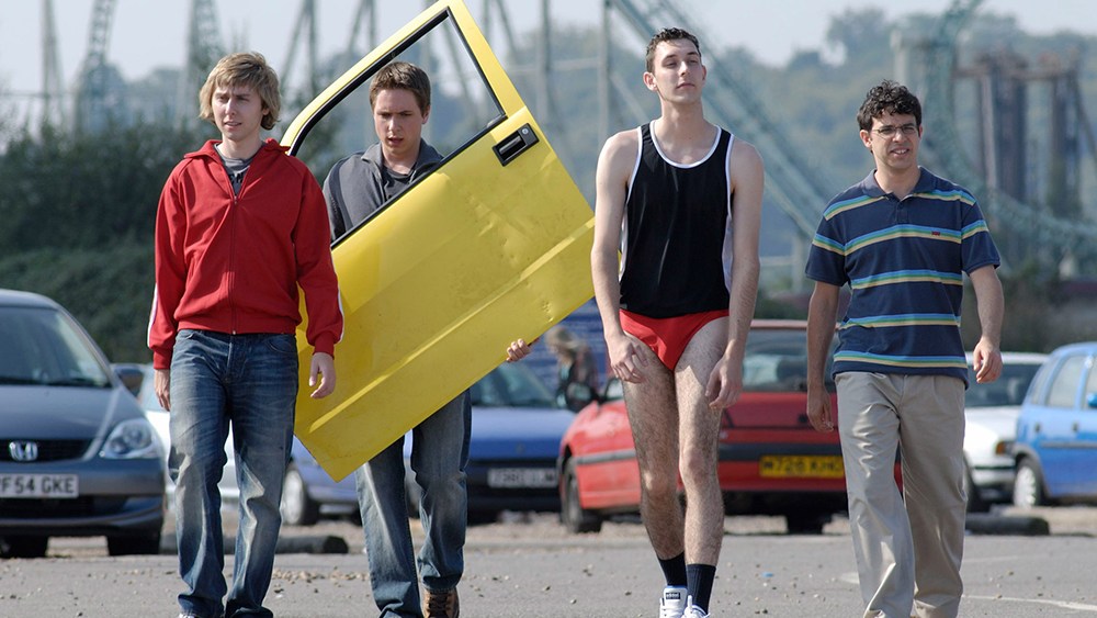 Variety's tweet card. Hit Brit teen comedy The Inbetweeners is set to return as original creators Iain Morris and Damon Beesley strike deal with Banijay