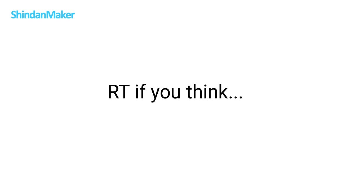 ForgetRGPls's tweet card. Gauging what your followers think of you! | Name Diagnosis - ShindanMaker