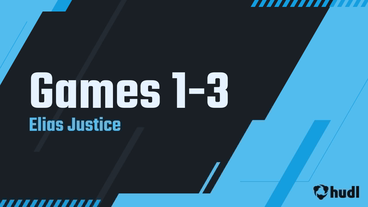 EliasJ52_'s tweet card. Games 1-3