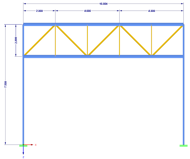 dlubal_en's tweet card. Technical Article: Determining Force Coefficient of Resulting Member Loads for Plane Lattice Structures from Wind Load