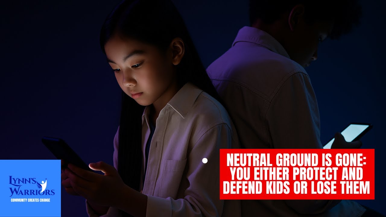 lynns_warriors's tweet card. Neutral Ground Is Gone: You Either Protect and Defend Kids or Lose...