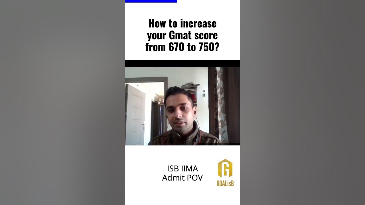 GoalisbM's tweet card. How to increase your gmat score from 670 to 750?