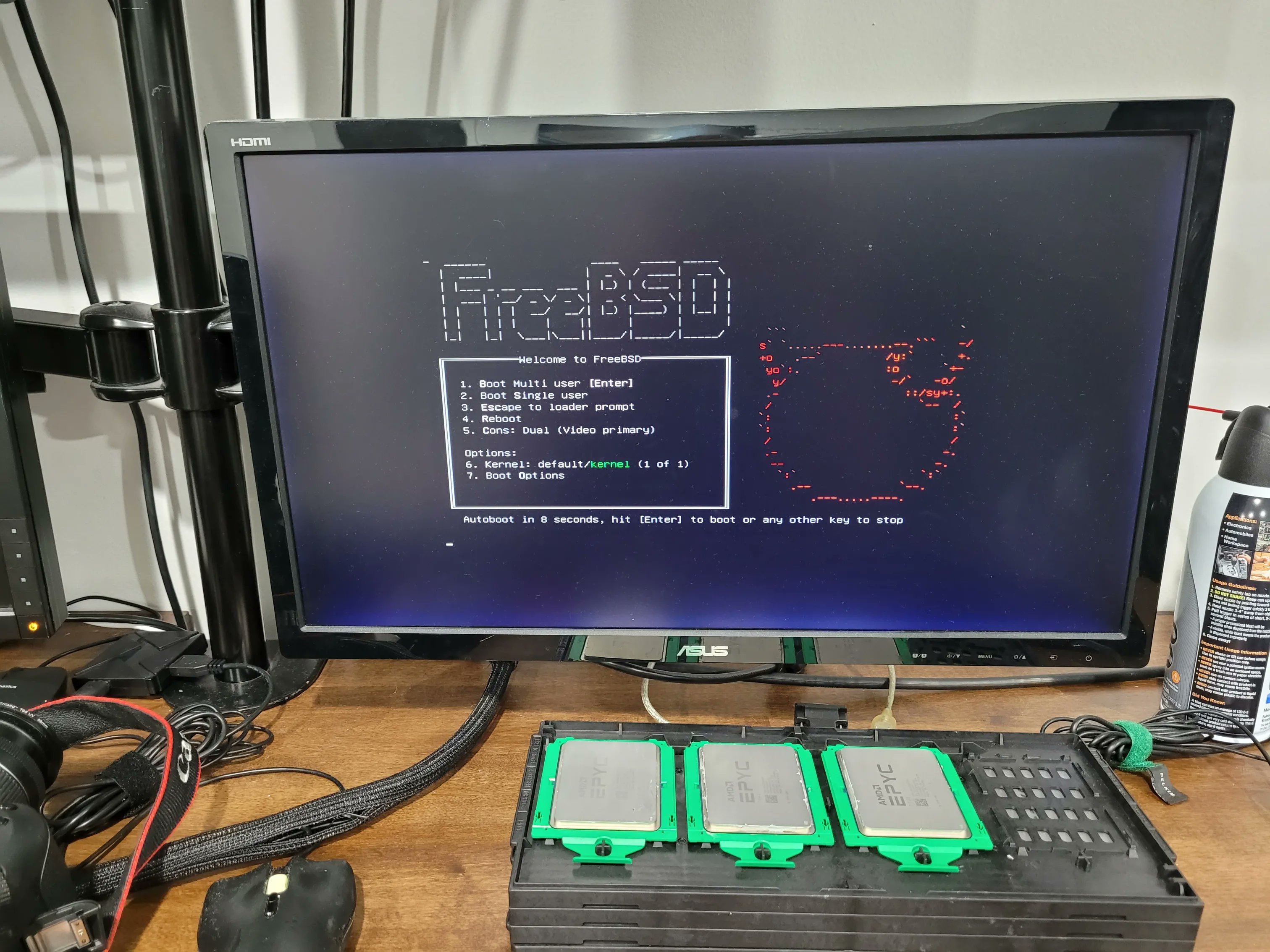 toomanysecrets's tweet card. While predominantly covering Linux-related news and Linux benchmarking at Phoronix, the BSDs hold a special spot