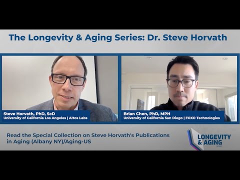 drbrianchen's tweet card. Longevity & Aging Series (S1, E3): Dr. Steve Horvath - Epigenetic...
