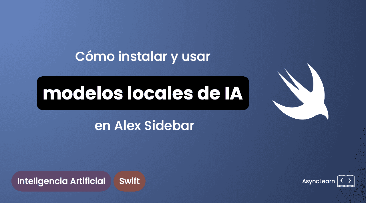 AsyncLearn's tweet card. En uno de nuestros artículos, aprendimos cómo usar Alex Sidebar en Xcode y todos los beneficios que nos ofrece en el desarrollo de nuestros proyectos.…