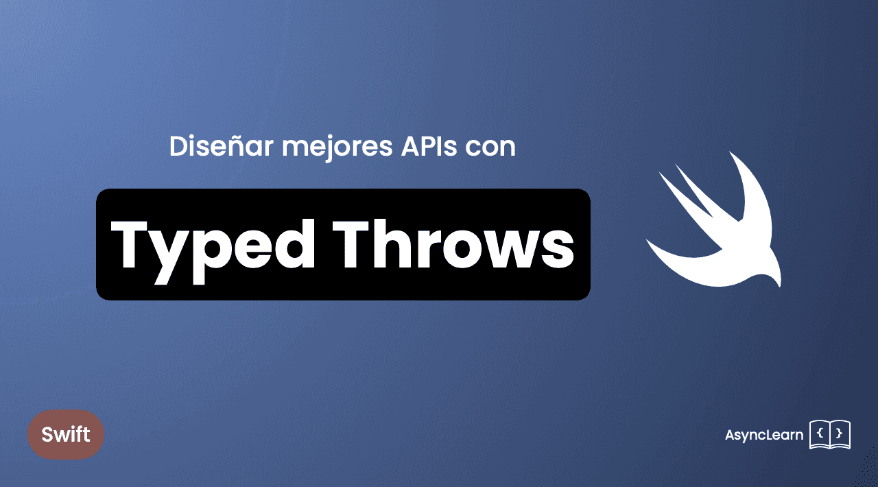 AsyncLearn's tweet card. Crear código que sea difícil de malinterpretar es una tarea esencial para todos los desarrolladores al diseñar APIs. Antes del lanzamiento de Swift 6…