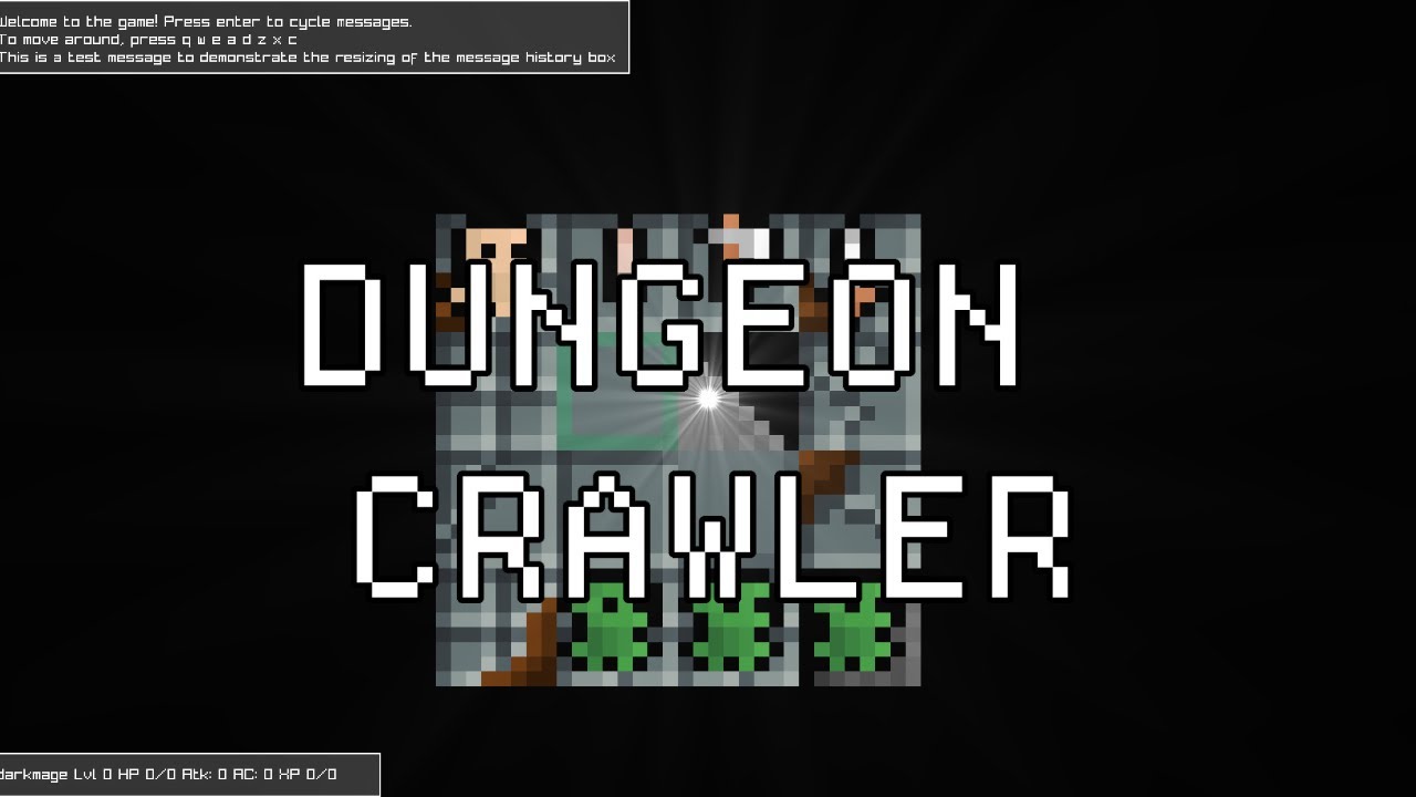evildojo666's tweet card. Raylib RPG C++ Dungeon Crawler