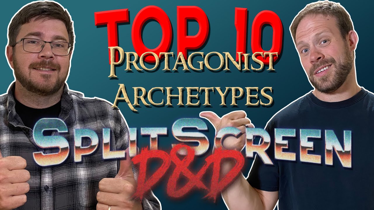 derfdice's tweet card. Top Ten Protagonist Archetypes