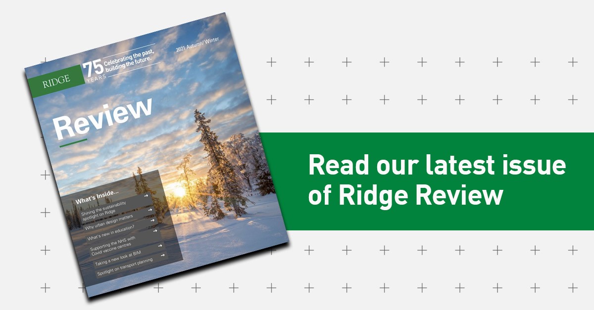 brent_ap_rees's tweet card. There's a great video summarising all the activities we have been involved with at Ridge and Partners LLP for our #75thanniversary in the Autumn/Winter issue of Ridge Review. Despite another diffic...