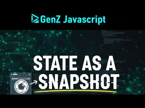 DeopaShivraj's tweet card. State as a Snapshot in React Hooks Explained 📸 | Mastering Re-rend...