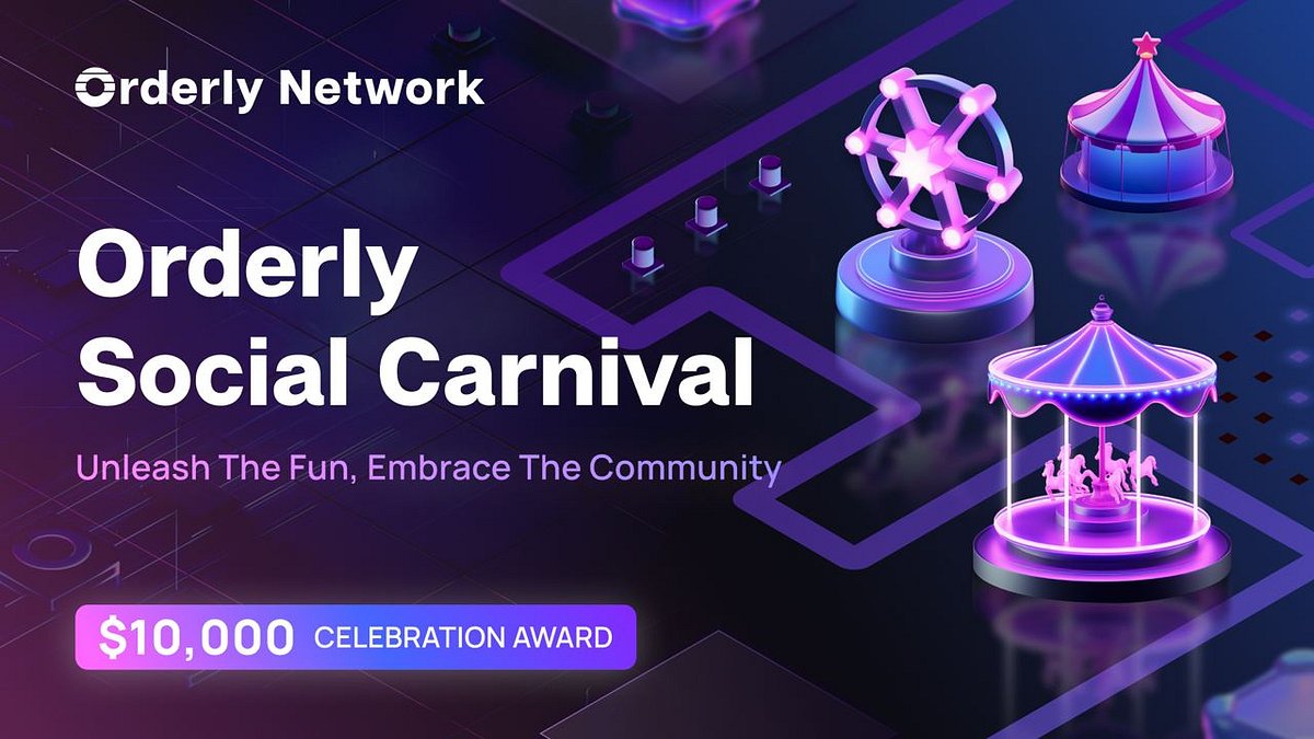 smf27v1's tweet card. First-ever Orderly series NFTs with the exclusive Orderly Carnival NFT…