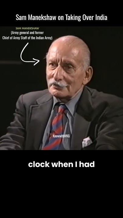 sandeepsahajpal's tweet card. Was Sam Manekshaw Going to Take Over India?