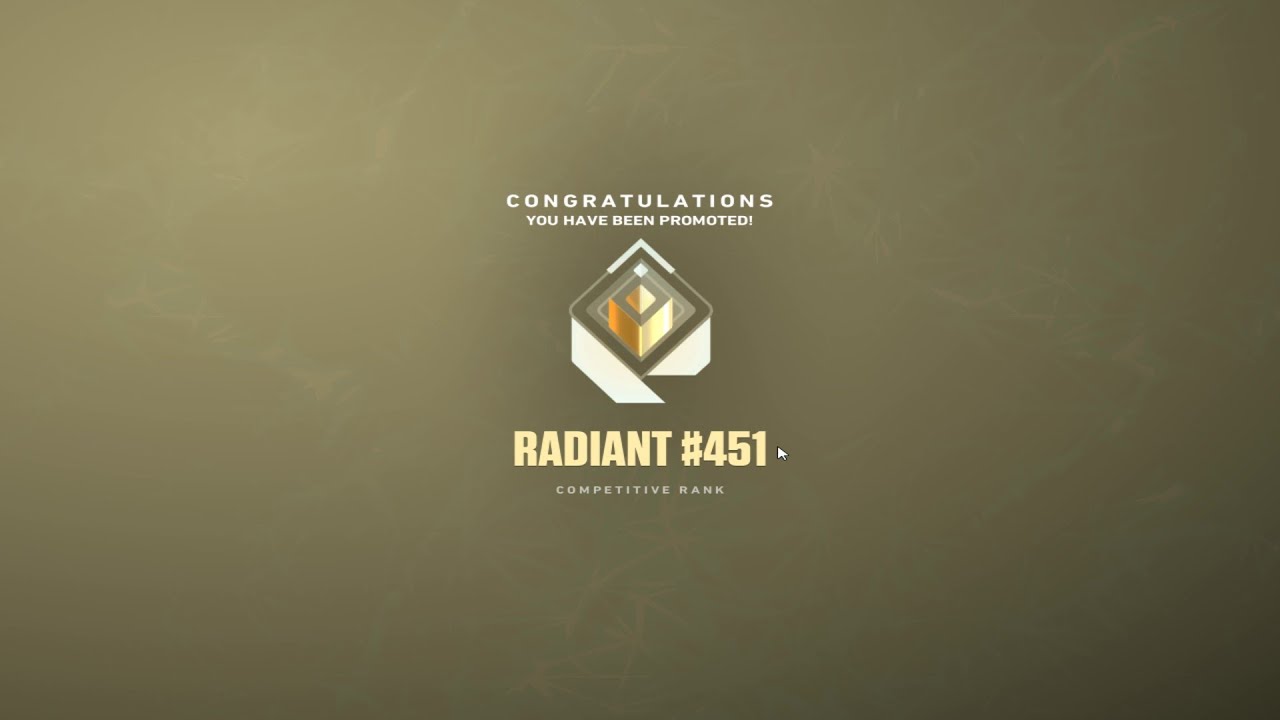 reactieee's tweet card. finally radiant