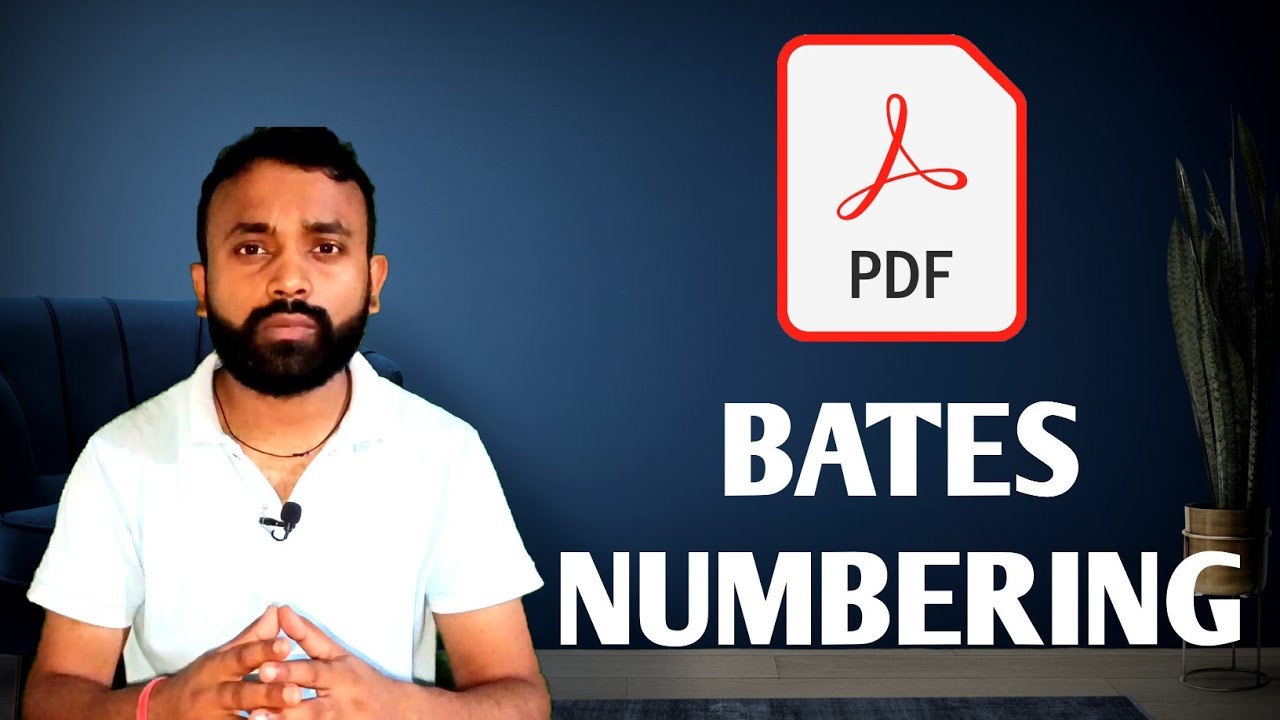 akstutorial's tweet card. how to add bates numbers to pdf || bates numbering pdf