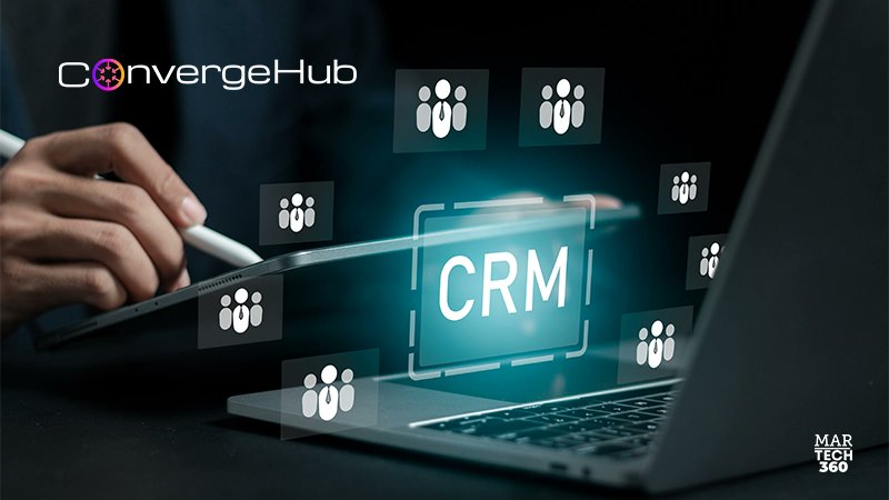 360MarTech's tweet card. ConvergeHub launches 4.0, a major CRM upgrade with ai, low-code automation & advanced analytics to boost customer engagement & revenue growth.