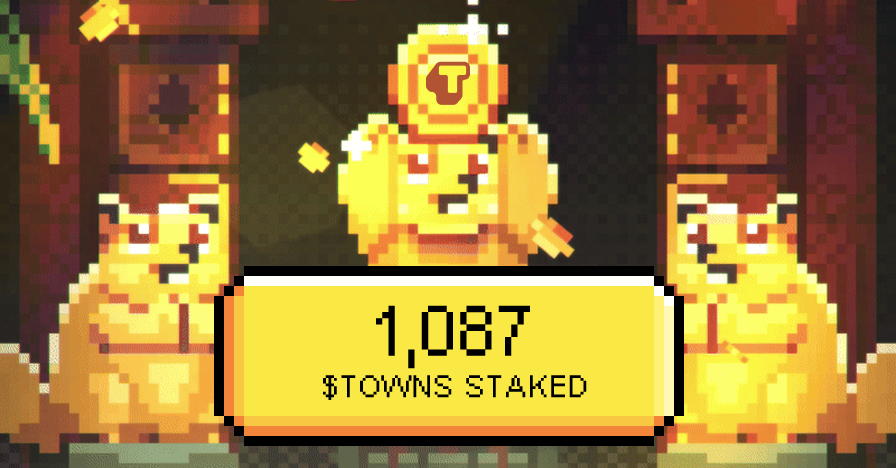 crypto_cod3r's tweet card. Check out my staking activity on Towns Protocol