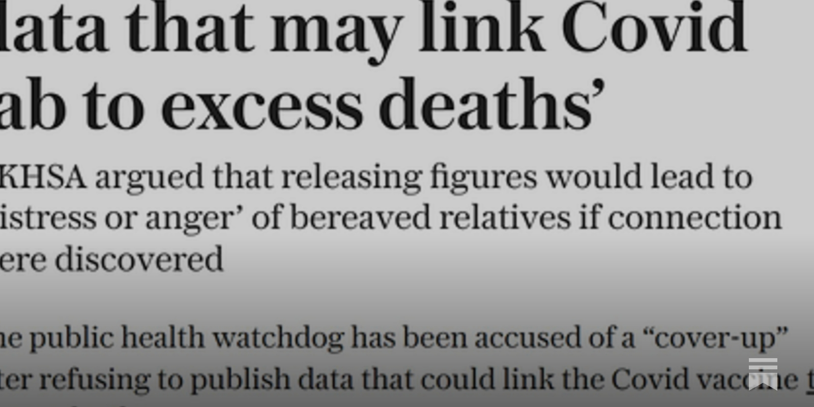 ControlGroup8's tweet card. They already shared the data with Big Pharma — but NOT the public.