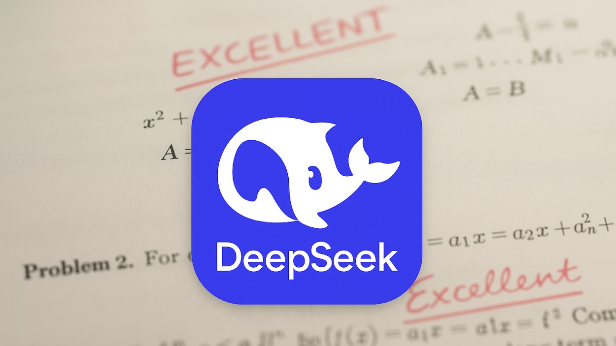 sqmagazine_news's tweet card. DeepSeek releases open-source AI model Math-V2 that matches gold medal performance at the International Mathematical Olympiad, rivaling OpenAI and Google.