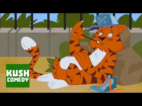 poboypod's tweet card. Gangsta Tigers - Katt Williams Cartoon: It's Pimpin' Pimpin' (Uncen...