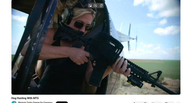 Mistie141420979's tweet card. MARJORIE TAYLOR GREENE & CRAIG (SAWMAN) SAWYER (V4CR) - THE HOGS ARE...