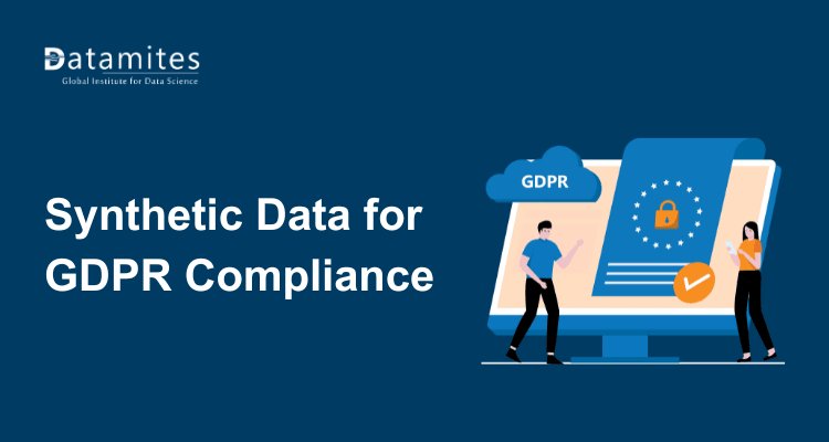 DataMites's tweet card. Discover why synthetic data is the safest way to meet GDPR requirements while accelerating analytics. Reduce compliance effort, risk, and operational delays.