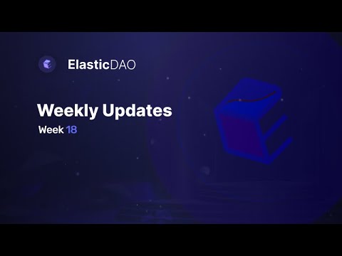 ElasticDAO's tweet card. Weekly Live Updates-Ep18