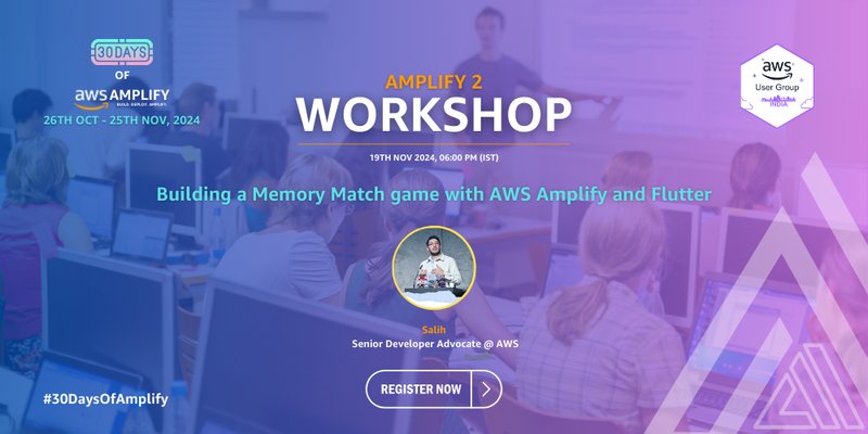 geekyants's tweet card. As a part of the workshop, you will learn about the AWS Amplify Gen 2, including the Authentication, API and hosting capabilities. In this workshop, you will cr...