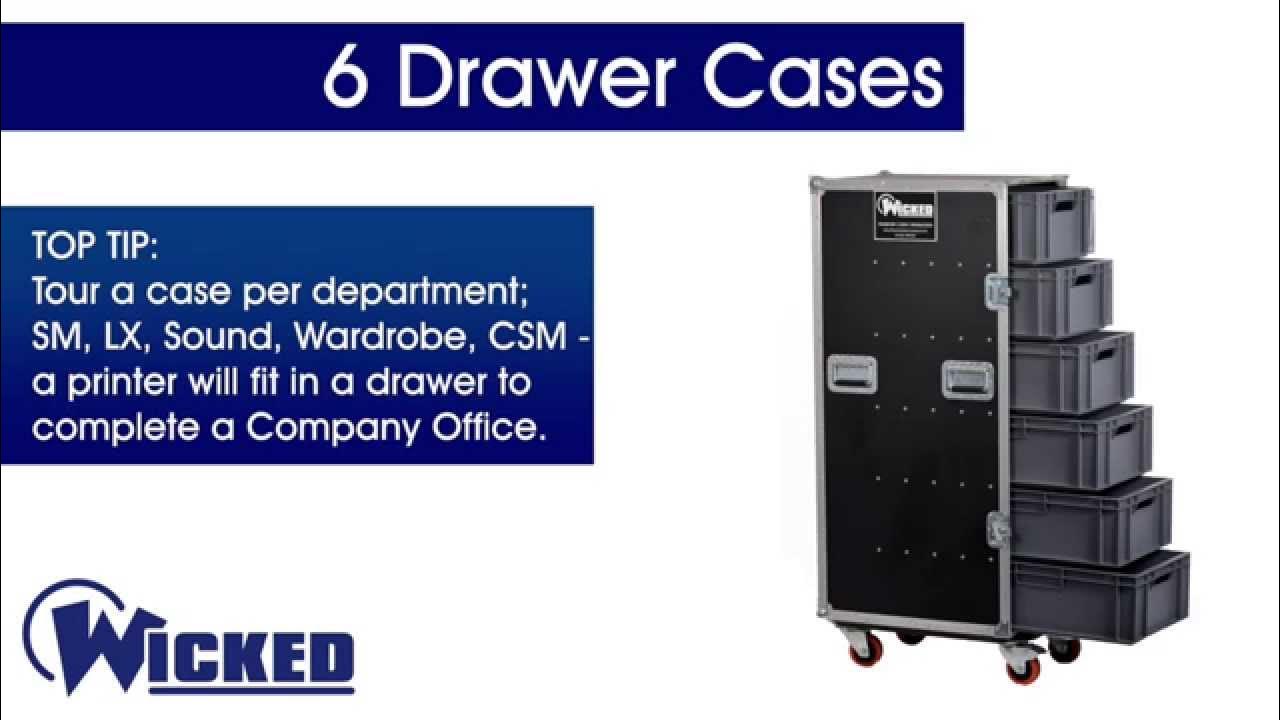 thewickedteam's tweet card. Flightcases #MakingYourLifeEasier