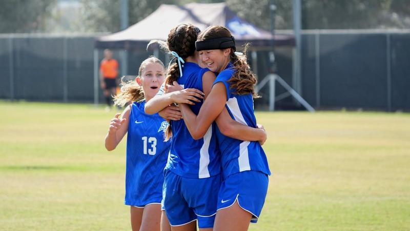 CSUSM_WSoc's tweet card. The Cal State San Marcos women's soccer team (7-5-4, 4-4-2 CCAA) kept its postseason hopes alive with a 1-0 win against UC Merced (6-7-4, 3-6-1 CCAA) on Sunday at The Cage