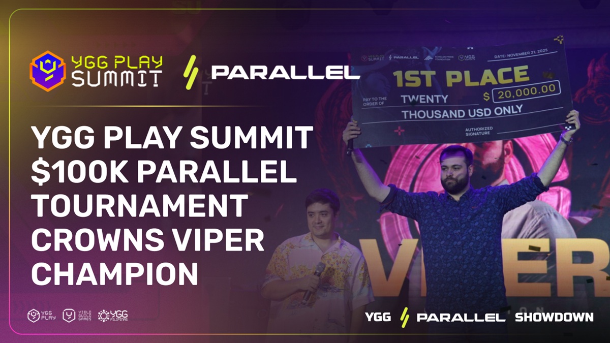 YggEsports's tweet card. The YGG Play Summit’s $100,000 YGG Parallel Showdown concluded on November 21, 2025, with German cardslinger Torben “Viper” Wahl crowned champion, taking home $20,000. Read This Article Free Get...