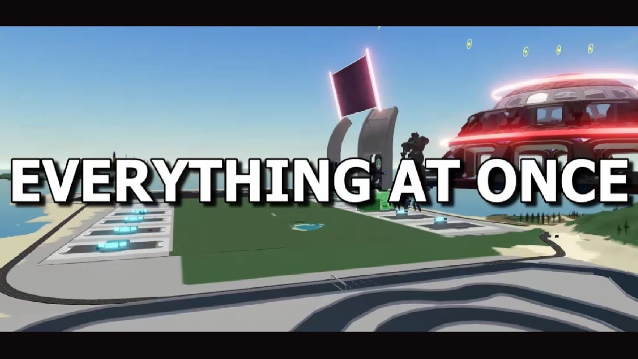 EE__Roblox's tweet card. EVERYTHING AT ONCE (Elite Engineering)