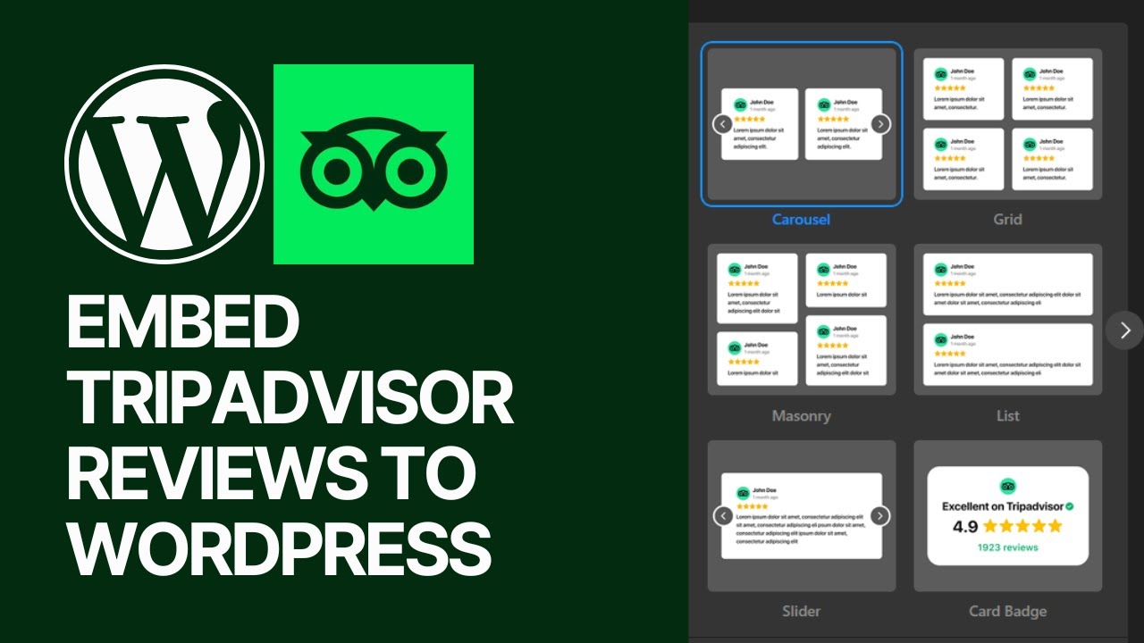 visualmodo's tweet card. How to Add or Embed TripAdvisor Reviews to WordPress Website For...