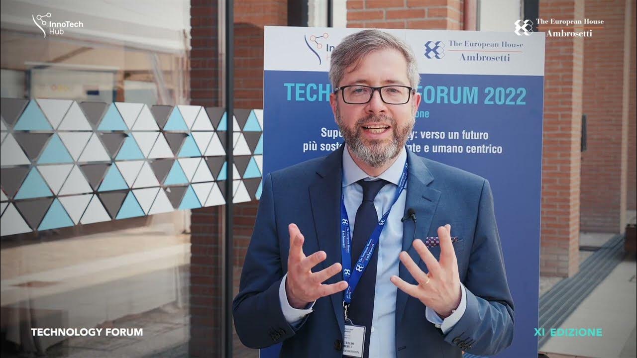 Ambrosetti_'s tweet card. Technology Forum 2022 - Gianaurelio Cuniberti