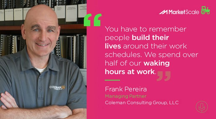 ccg_scheduling's tweet card. More pay, free lunch, and cool offices don't retain food & beverage industry workers; better schedules do.