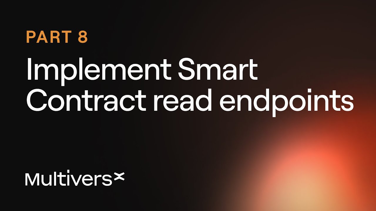 ThePalmTreeNW's tweet card. Part 8: Implement Smart Contract read endpoints