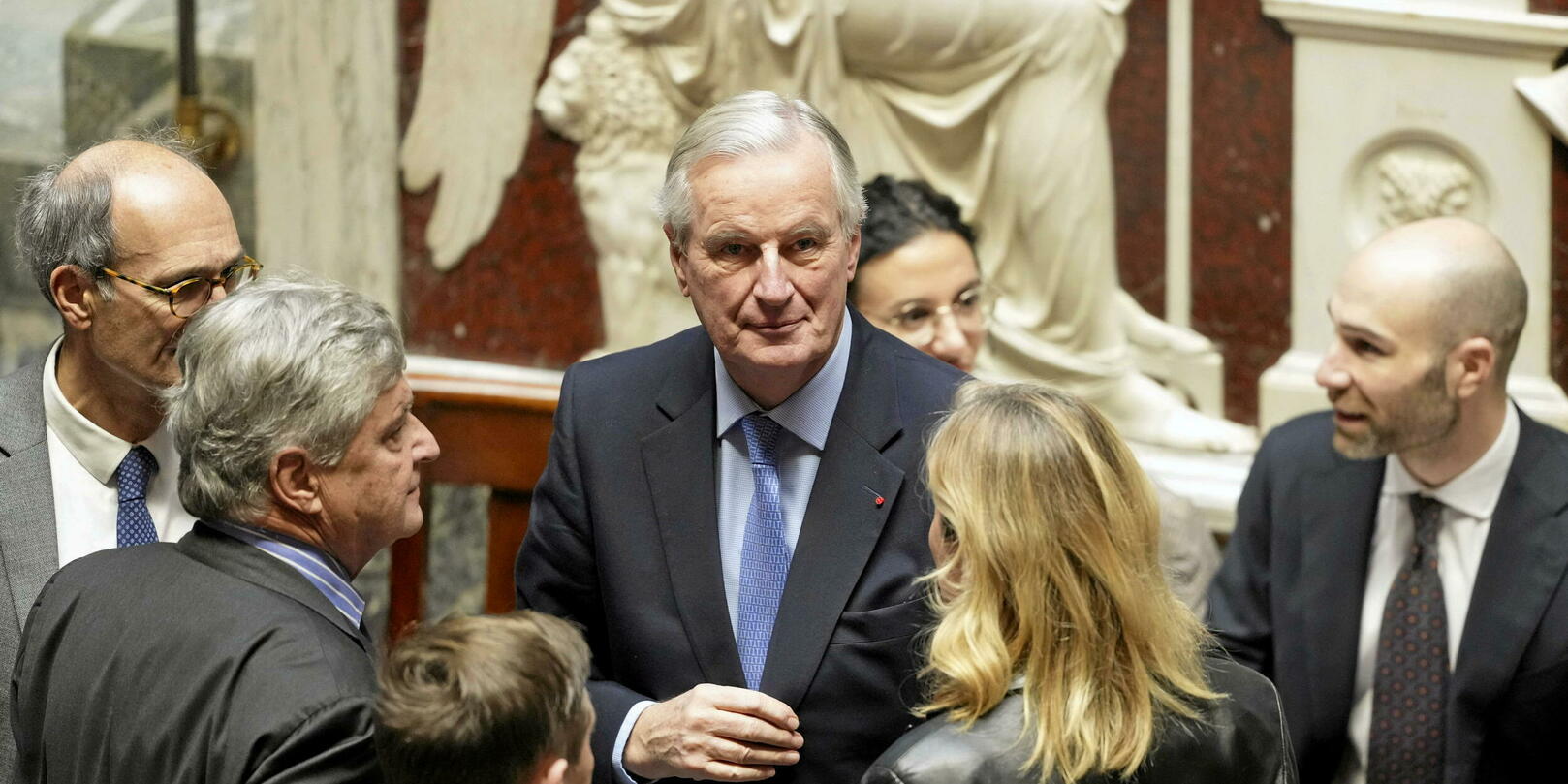 Mathilde_Sd's tweet card. Dans l’hémicycle et en coulisses, la séance qui a vu la chute de Michel Barnier a réservé moments suspendus et scènes cocasses. Choses vues.