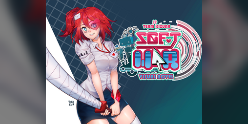 Raseruuuuu's tweet card. Hacking Battles Visual Novel. Play in your browser