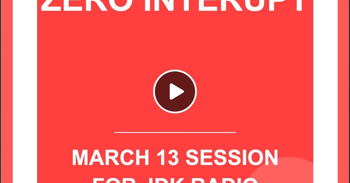 zerointerupt's tweet card. Hard House Classics | Peak-Time Anthems & Underground Gems (1997-2004) Featuring tracks by Technikal, Paul Maddox, Captain Tinrib, Baby Doc, and more, this mix delivers a driving selection of hard...