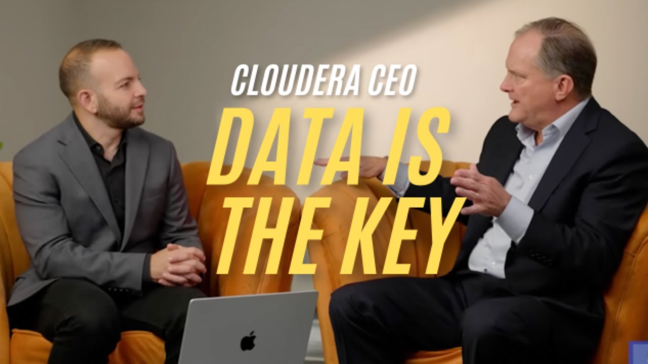 cloudera's tweet card. Why Getting Data Right Could Be The Key To Effective AI Projects...