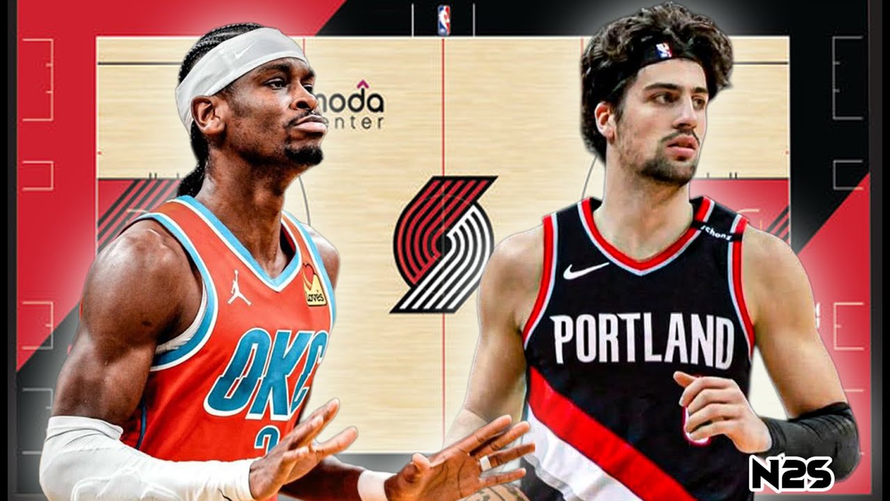 2k_simulation's tweet card. THUNDER (12-4) vs BLAZERS (6-12) Full Game November 30 2025 - NBA 2K26