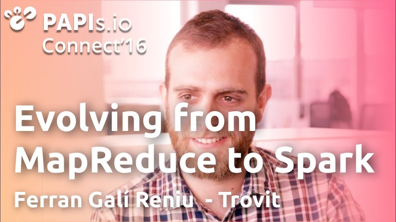 papisdotio's tweet card. Evolving a data-driven company from MapReduce to Spark - Ferran Galí...