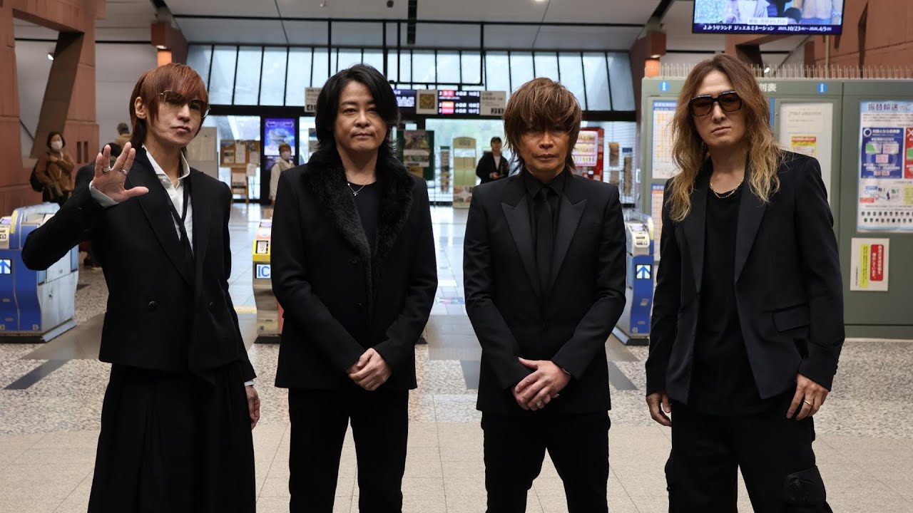 kumirindayo2's tweet card. LUNA SEA、地元凱旋　小田急秦野駅で「ROSIER」と「I for You」の駅メロバージョン