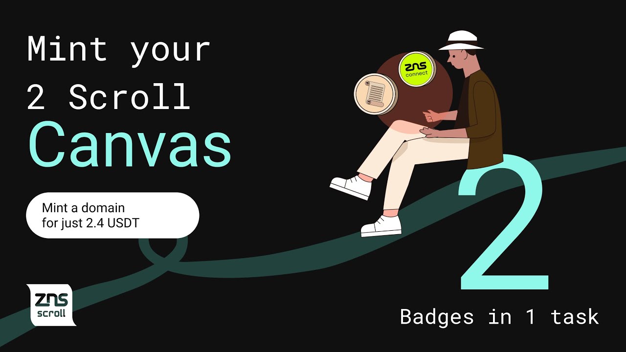 tayomies's tweet card. How to mint Scroll Canvas