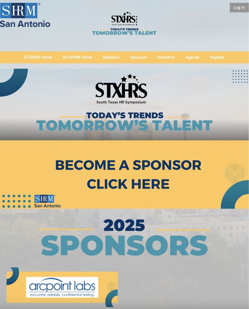 AnyLabTestNowSA's tweet card. Exciting News! 🎉 ARCpoint Labs of New Braunfels is proud to be a silver sponsor at the 2025 San Antonio SHRM South Texas Human Resources Symposium (STXHRS) on March 6th, 2025! We’ll be tabling...