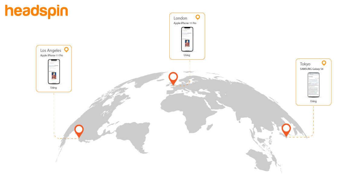 mistersinha07's tweet card. HeadSpin's real device testing solution ensures your apps perform seamlessly. Leverage HeadSpin and test on real devices for enhanced testing. Read more!