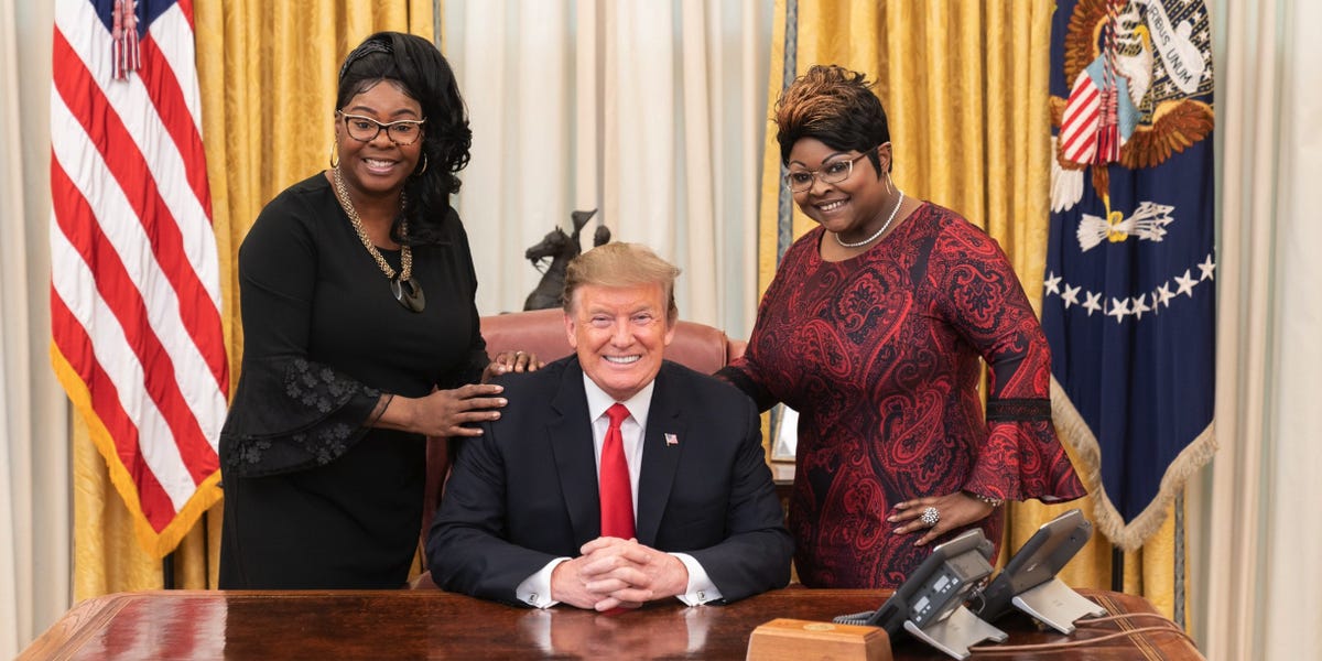 blackcapitol's tweet card. From testifying about censorship to the anti-immigration "Diamond and Silk Act," how the sister duo became the Republican Party's Black megaphone.