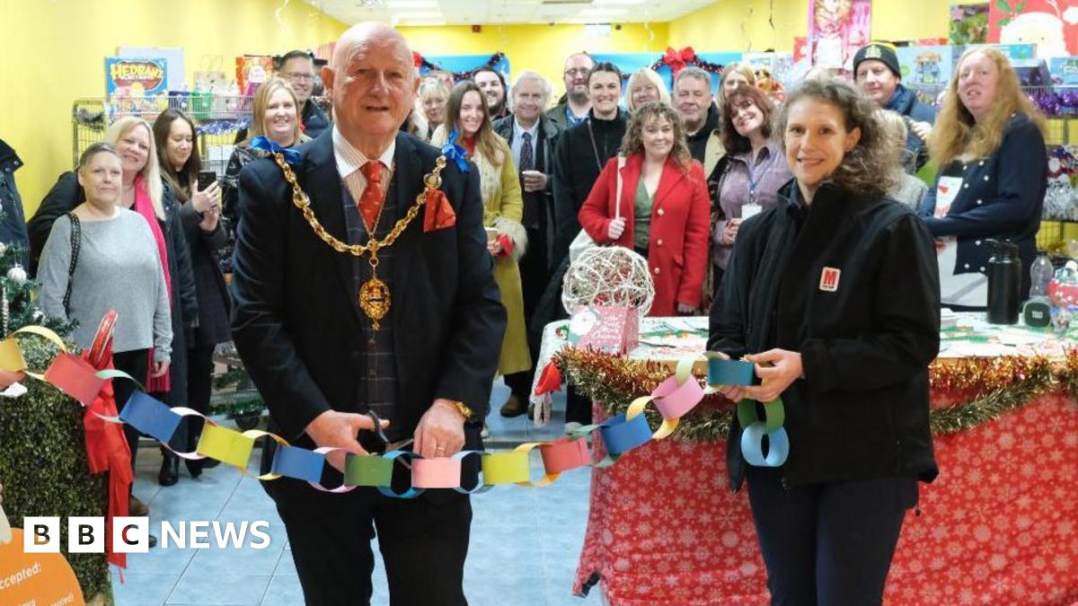 BBCRadioKent's tweet card. Donations at the hub in Maidstone are significantly down compared to previous years, organisers say.